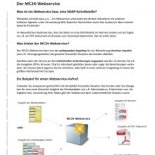 Der MC24-Webservice