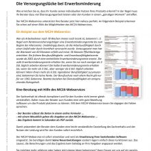 Die Versorgungslücke bei Erwerbsminderung