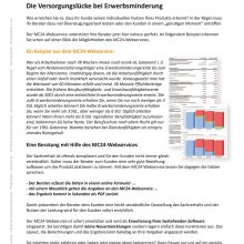 Die Versorgungslücke bei Erwerbsminderung